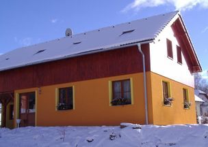 Apartmán Lípa Lipno v zimě -